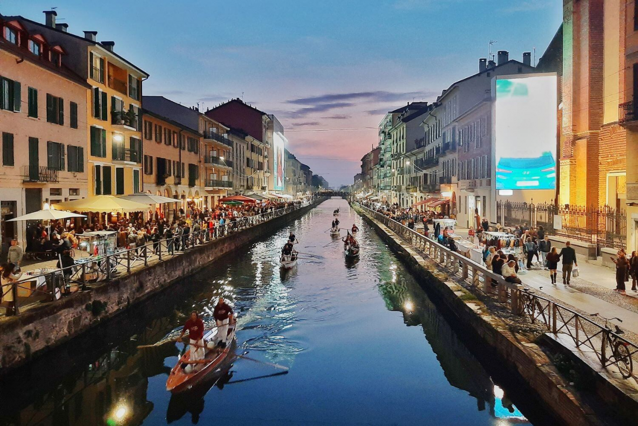 Milan Navigli Canals